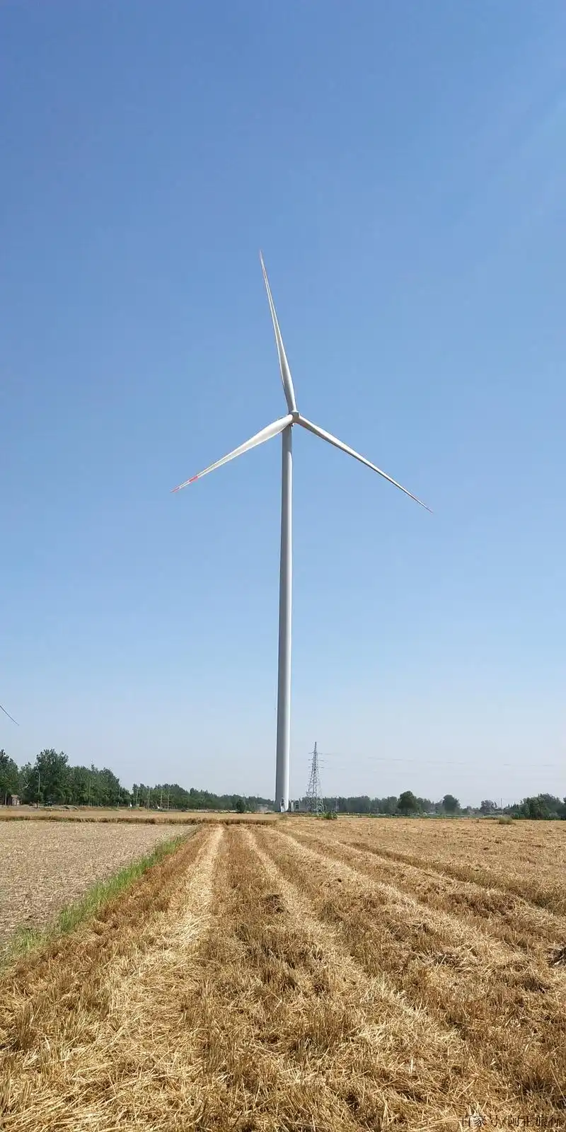 安徽怀远刘集,风力发电机,真的好高