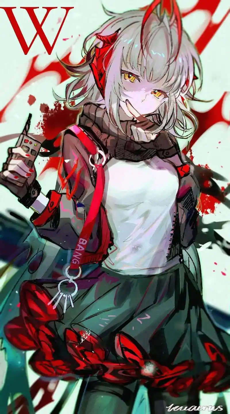 明日方舟#高清壁纸#明日方舟w  - 抖音