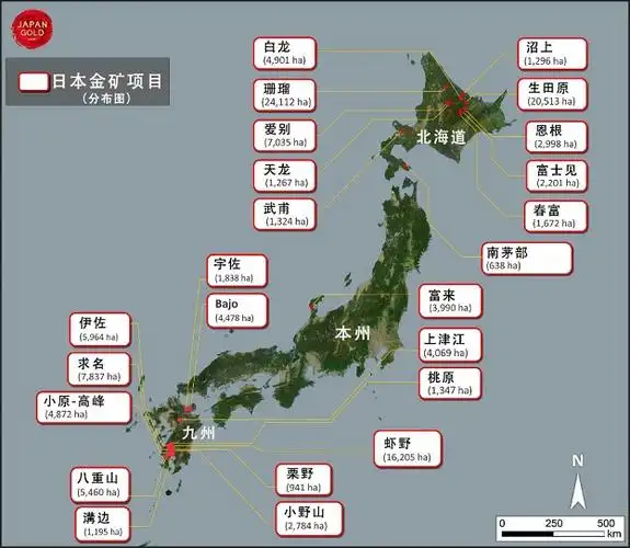 加拿大矿企进军日本金矿