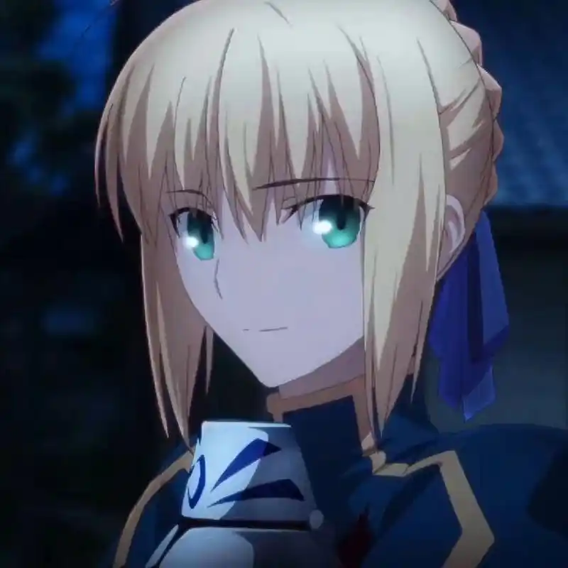 saber吾王头像第一辑绝美 呆毛超级可爱