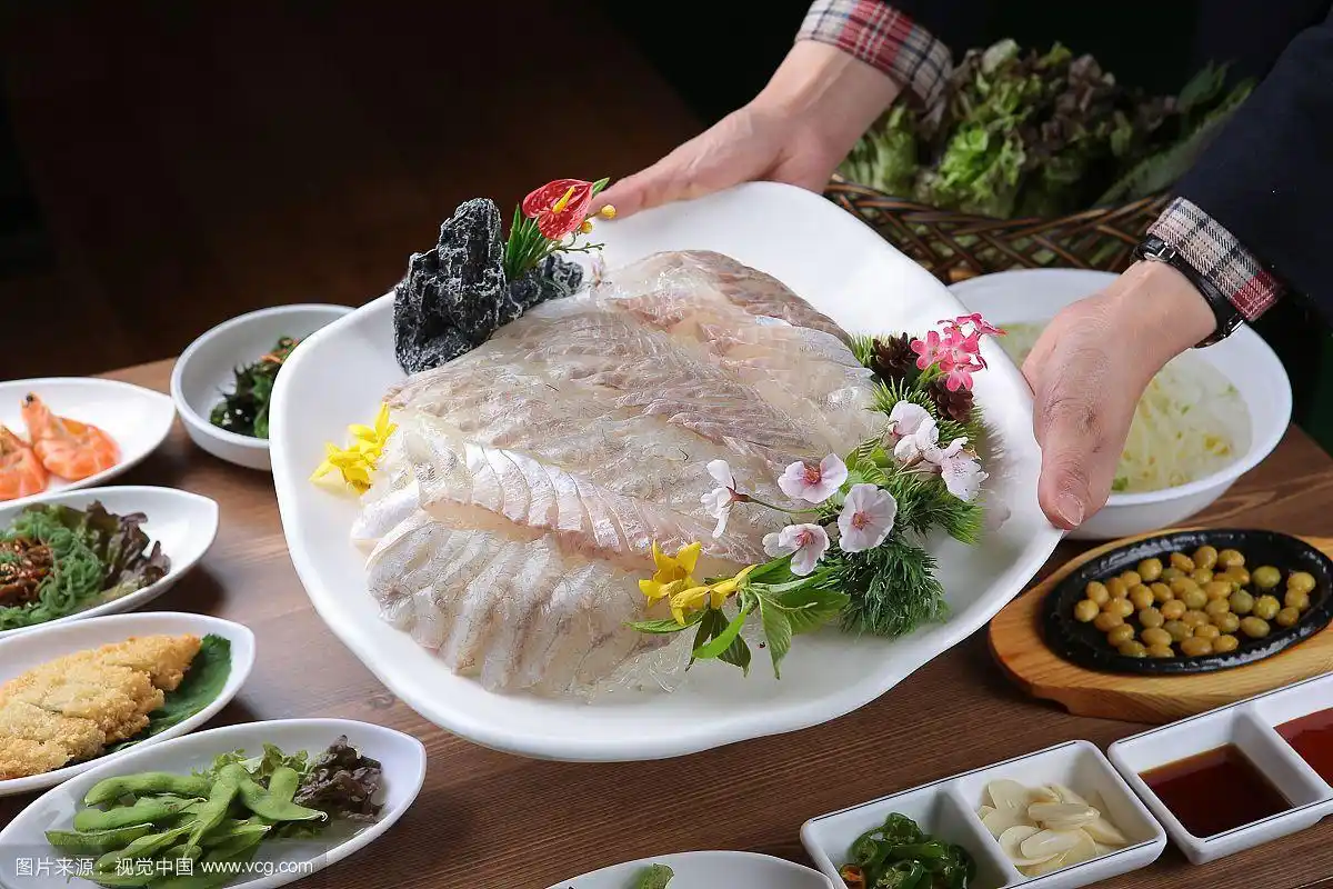 鲈鱼,生鱼片,日本食物