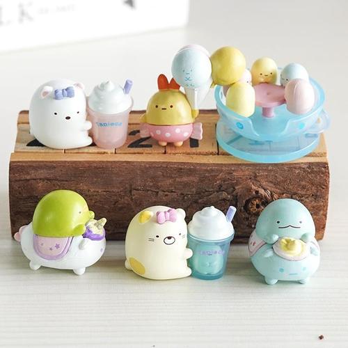 角落墙角生物摆件盲盒公仔可爱卡通玩具日系手工diy饰品模型礼物