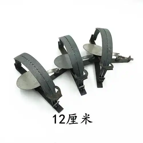 溪沫老款圆形老鼠夹家用捕鼠老鼠夹弹簧夹报警器