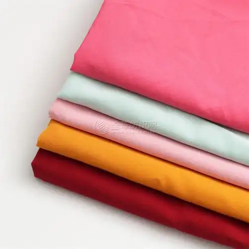 100d涤纶四面弹染色全涤弹力染色布服装面料衬衫面料裤料