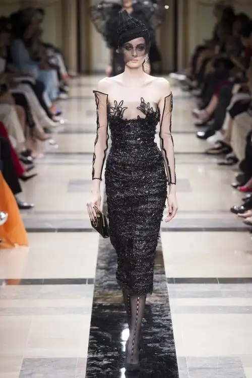 秀场armani prive 2017秋冬 巴黎时装周 礼服时装走秀