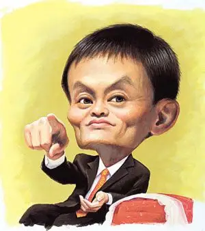 马云漫画像