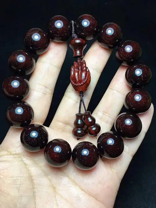 特纯正小叶紫檀1515颗金星