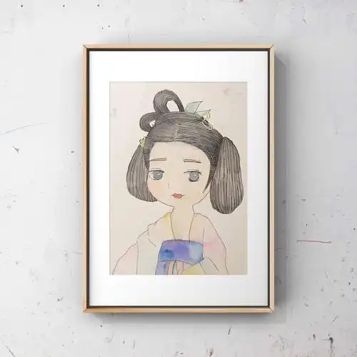 第9课《唐朝男子女子头像》