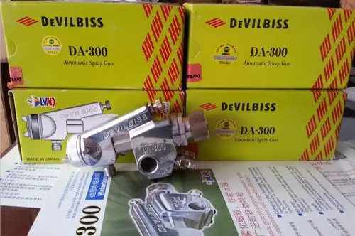 devilbiss 日本特威自动喷枪da-300 口径0.7 1.1 1.4mm