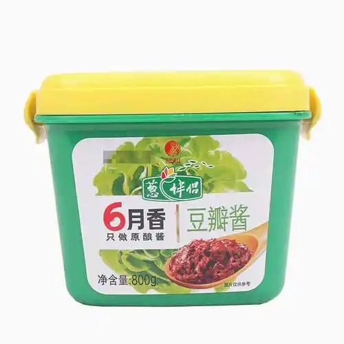 六月黄豆酱六月香炒面酱拌面酱商用六月鲜香葱伴侣豆瓣酱蘸酱
