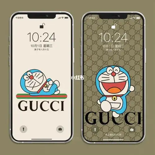gucci潮牌哆啦a梦壁纸