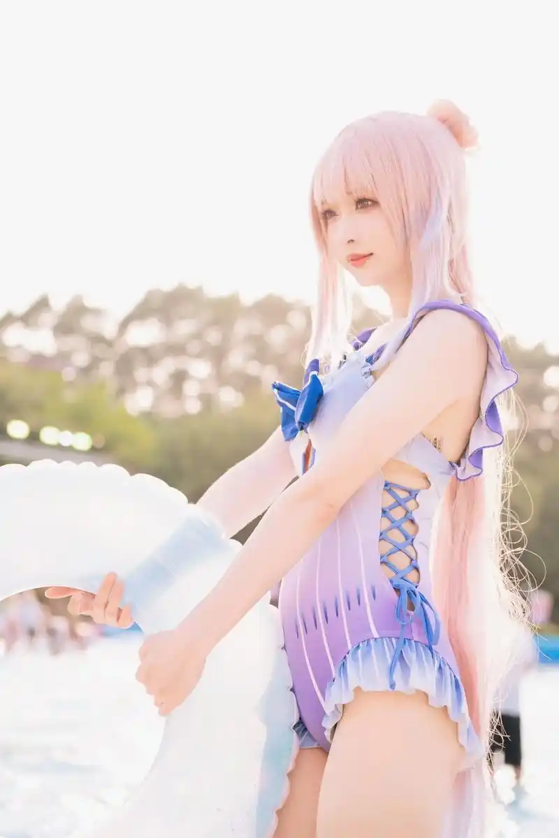 南宫的泳装心海!#cosplay #二次元 #原神cos # - 抖音