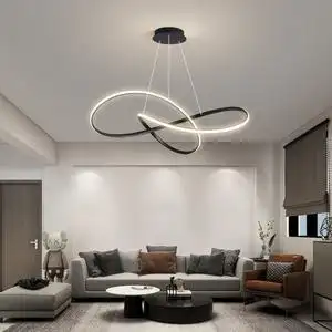 华美家灯饰淘宝轻奢水晶吊灯客厅灯简约现代大气餐厅吊灯高档后现代