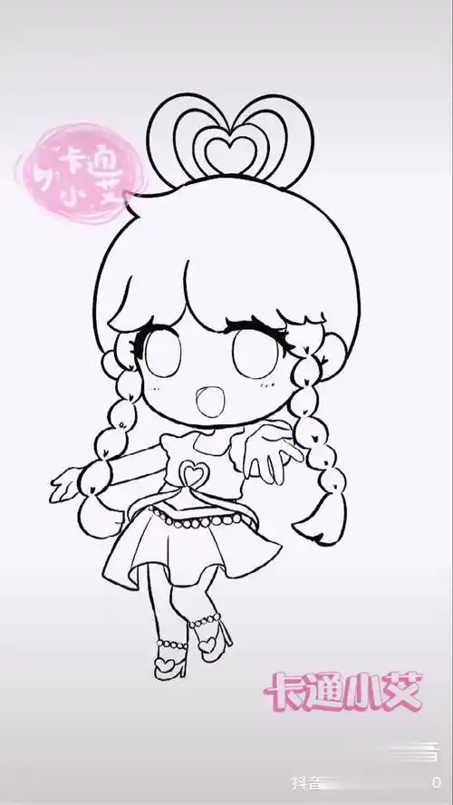 叶罗丽娃娃卡通画,叶罗丽王默 简笔画 卡通画叶罗丽王默 王默公主 叶