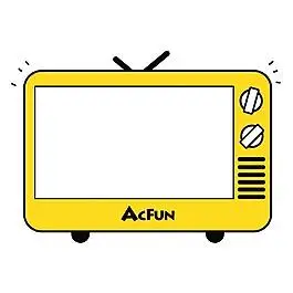可爱黄色电视机