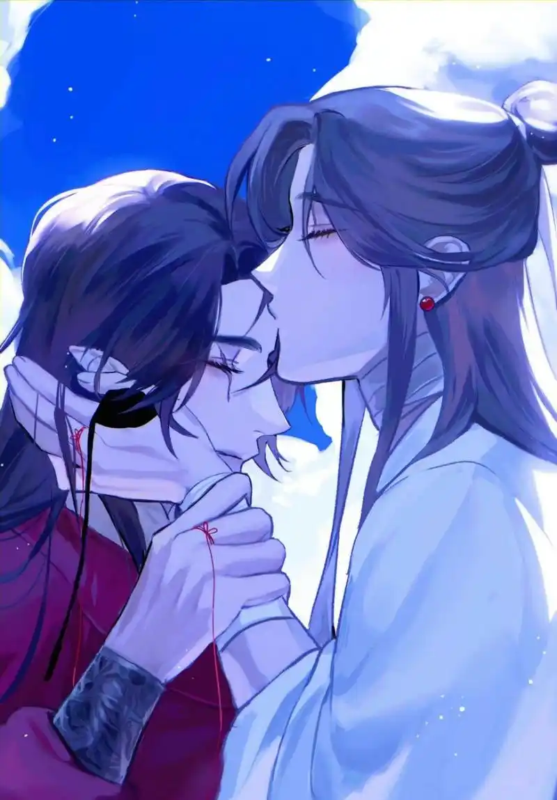 太子殿下的额头吻00#天官赐福#   画师:_hambi__ 676767