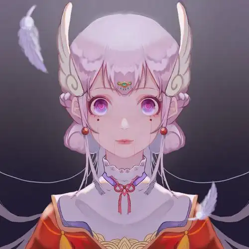 木偶绘画二次元原创插画-触站