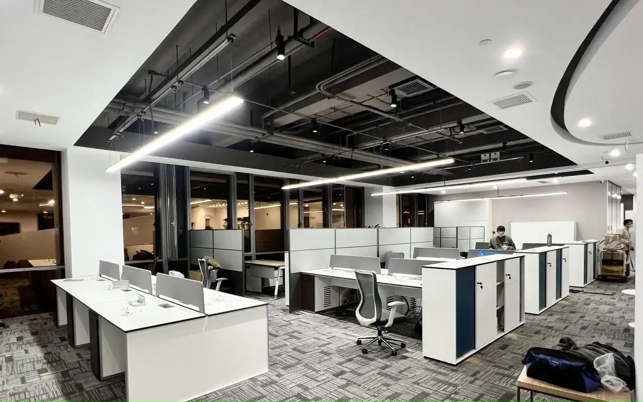 某影视传媒公司总部办公室1300方设计装修软装案例(原创)