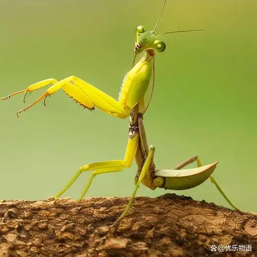 一组螳螂"变异"进阶图集