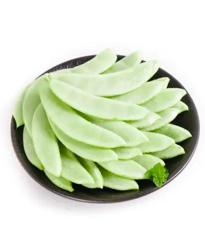 盘子里装着扁豆 峨眉豆