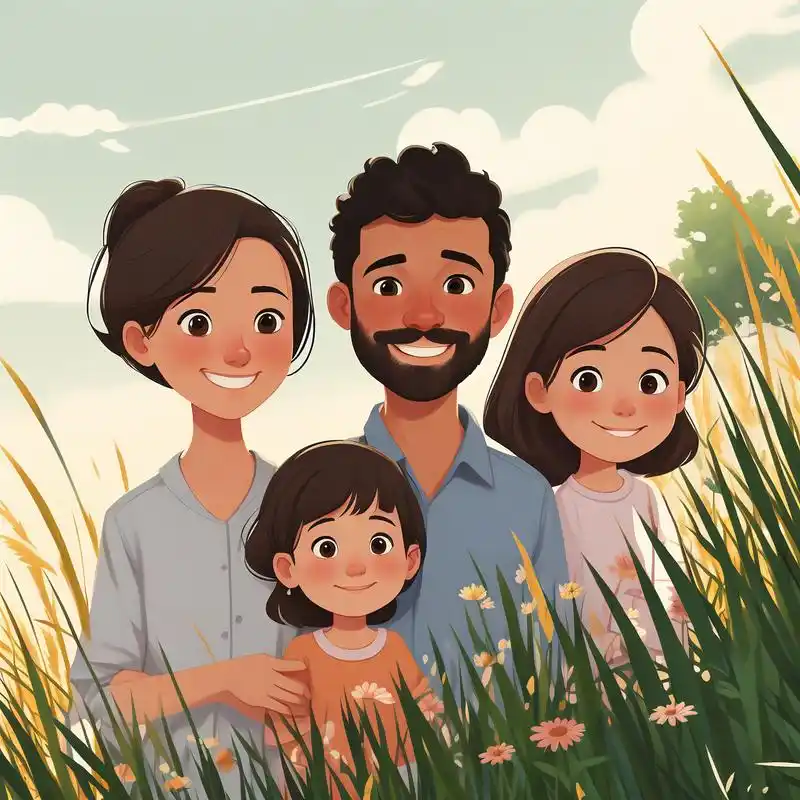 幸福四口之家98699969976996甜蜜头像 瞧这幸福的一家