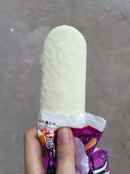 一元一根的冰葡萄雪糕,吃的真爽