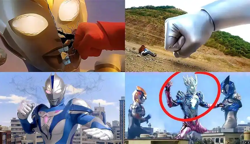 【奥特精剪师】盘点一拳将怪兽打爆头的奥特曼,雷欧打穿怪兽肚子,太惨