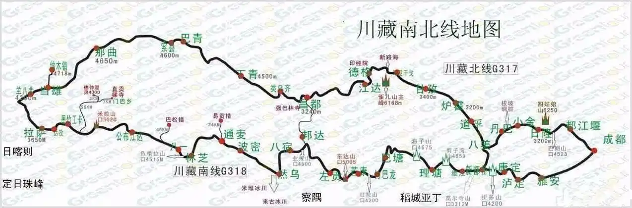 更需要一种探索自然美的勇气,川藏线318是中国最美景观大道,汇聚西部