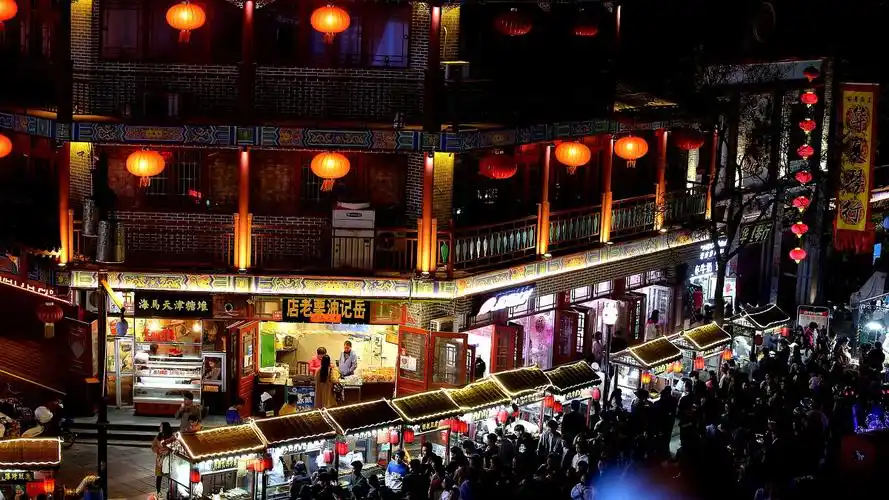 夜市开封鼓楼夜市