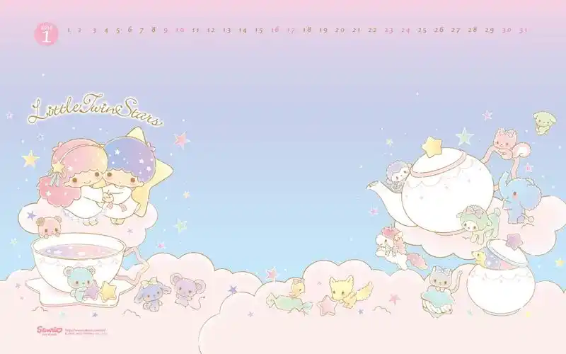 手机壁纸电脑壁纸平板壁纸库洛米/三丽鸥/大耳狗/美乐蒂/kuromi