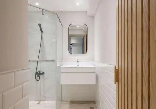 130855元设计费:51458元材料费:276669元卫生间干湿分离怎么做?