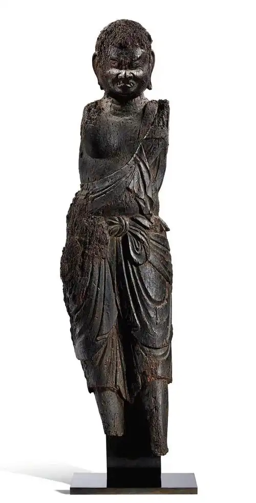 一衣帶水的日本木雕佛相之美