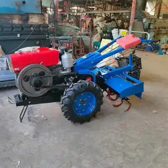 小块地旋耕机 15马力电启动手扶拖拉机 水旱两用耕地机