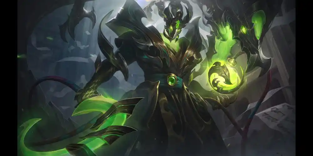 活动  【英雄联盟】原画欣赏-神龙尊者 锤石