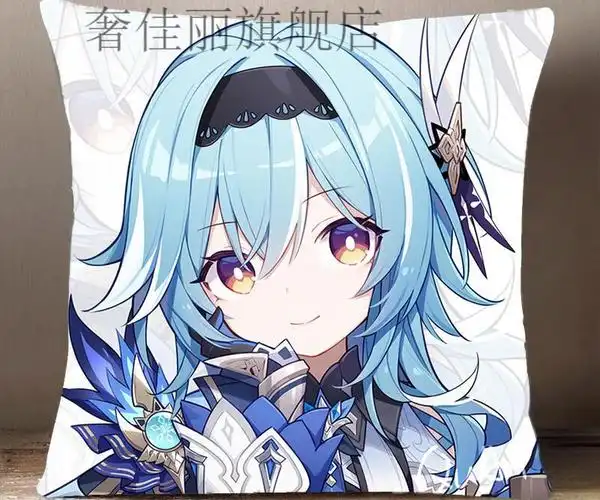 雷电将军抱枕 原神q版神里绫华雷电将军胡桃刻晴钟离甘雨米哈游抱枕方