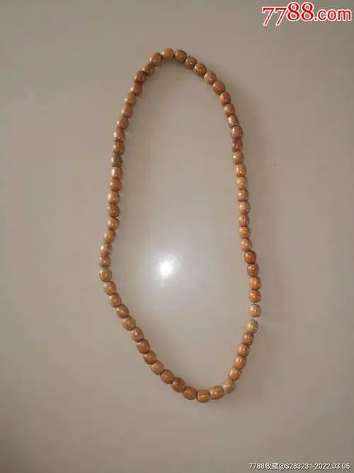 木质串珠一串64颗