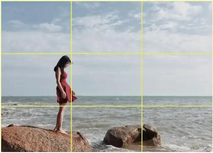 九宫格构图是最常见,也是最基本的构图方法之一,适用于各种拍摄题材.