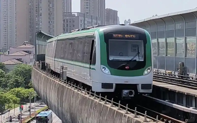 【hdr】无锡地铁2号线列车进出庄桥站站台西侧机位视角拍摄合集