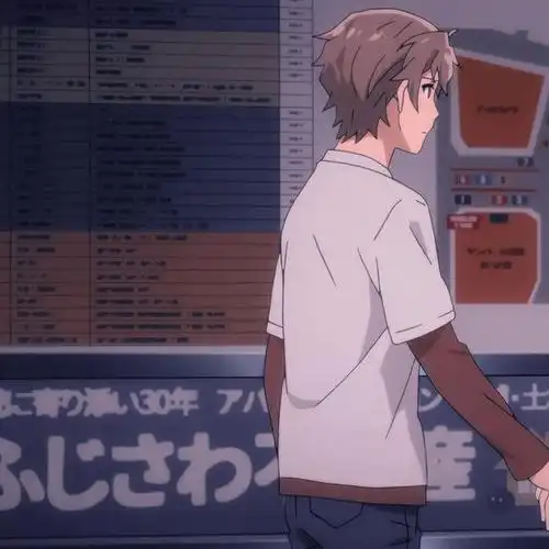 《青春猪头》樱岛麻衣和梓川咲太,动漫头像,情头自剪无水印分享