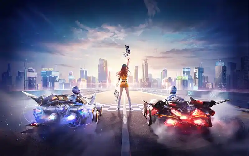 【超燃卡点】qq飞车手游全国公开赛线上赛q区第二,暴风线下赛加油