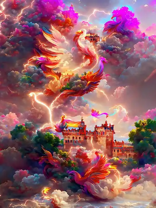 火爆全网的七彩凤凰城堡及关键词权重