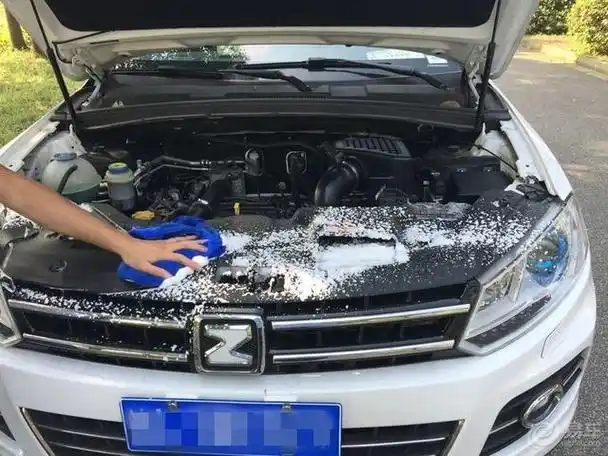 汽车发动机舱清洗教程(教你简单几步自己清洗发动机舱)(12)