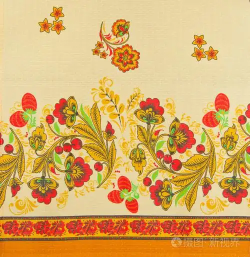 俄罗斯的花卉图案