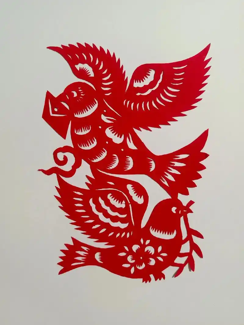 🍀🍀🍀#手工剪纸 和平鸽.🍀🍀🍀 - 抖音