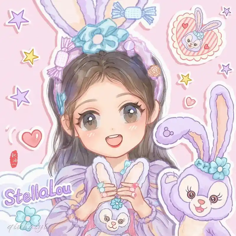 星黛露q版头像来啦迪士尼