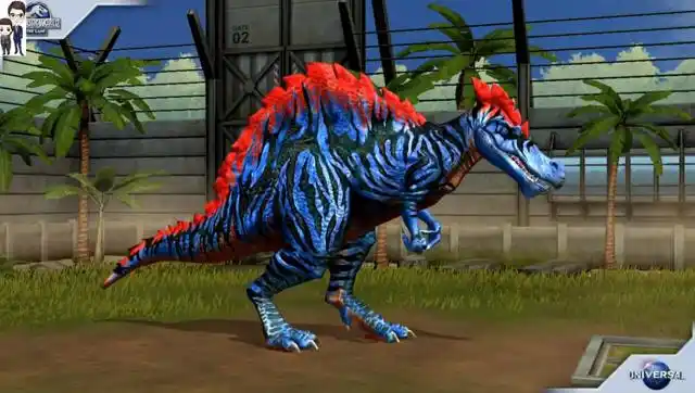 侏罗纪世界游戏第776期捕鱼高手棘龙恐龙公园