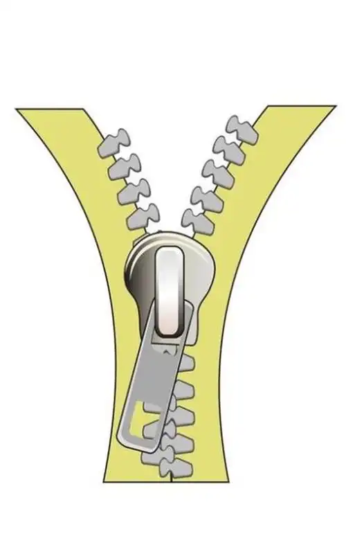 拉链矢量图
