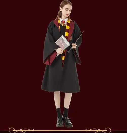 轻奢新品哈利波特服装衣服魔法袍学院服cos周边霍格沃茨校服套装巫师