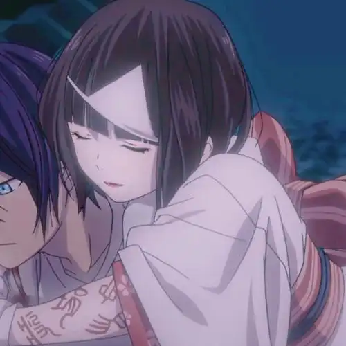 野良神绯夜斗情侣头像自截调色