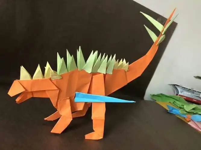 折纸三恐龙篇2立体军舰怎么折折纸手工手工制作大全比如这件画框式的